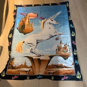 Vintage Unicorn tapestry